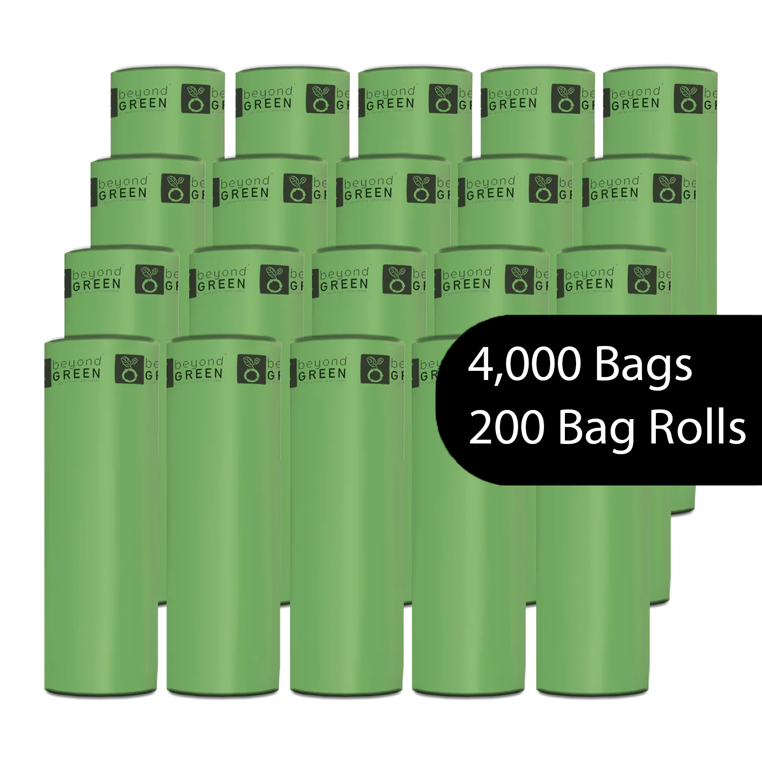 Extra Strong Dog Waste Bags – Leak-Proof 200 Count Rolls | Heavy Duty Poop Bags for Dogs