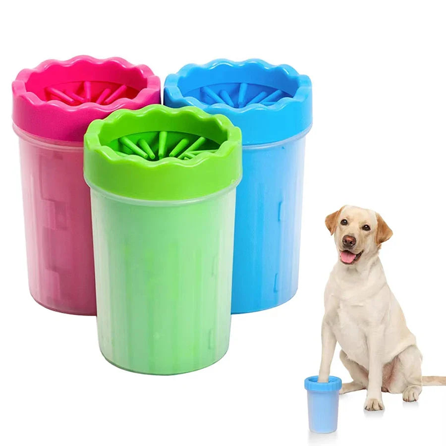 Dog Paw Cleaner Cup – Silicone Muddy Paw Washer for Dogs (Portable & Easy Clean)