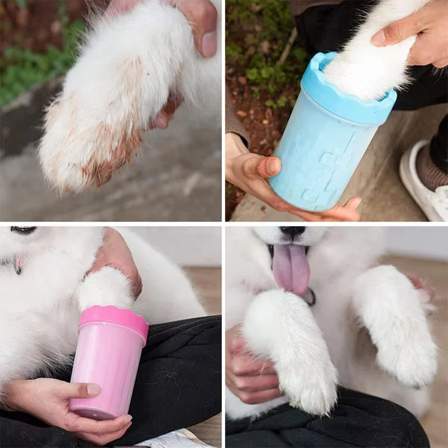 Dog Paw Cleaner Cup – Silicone Muddy Paw Washer for Dogs (Portable & Easy Clean)